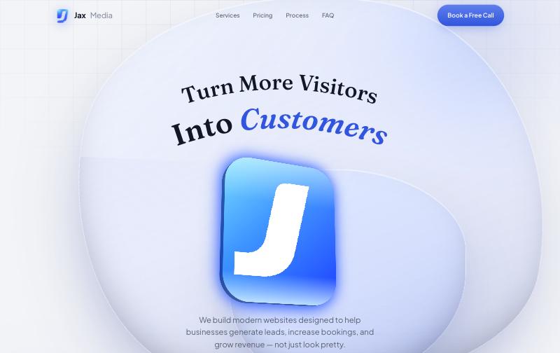 Jax Media homepage